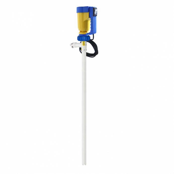 Laboratoriumpomp JP-132 - met elektromotor JP-140 - PVDF - as Hastelloy - 230 V - 450 W - dompeldiepte 500 tot 1200 mm
