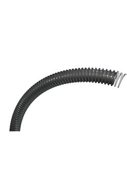 Wąż do wentylatora Gaine GA2 PVC - wewnętrzny Ø 20 do 250 mm - zewnętrzny Ø 25 do 262 mm - długość 10 do 50 m - czarny - cena za rolkę