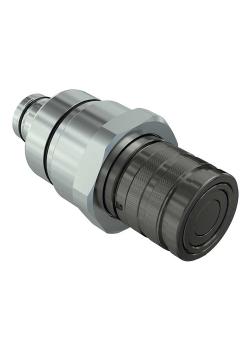 Vervangende mof voor Bobcat-blok - staal - zink-nikkel - DN 12 - maat 8 - BG 3 - PN 350 - volgens ISO 16028