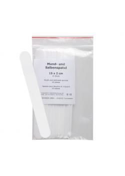 Mondspatel - kunststof - 10 stuks