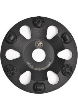 PKD-cupsleufschijf "PRO" - diameter 125 mm "PRO" - met 3 PKD-segmenten en 3 steunsegmenten
