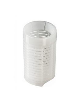 Voetzeef van PVDF - voor dompelbuis Ø 41 mm - sleufgrootte 1,5 x 12 mm