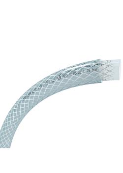 Multifunktions fødevareslange Tricoclair® AL - PVC - indvendig Ø 4 til 50 mm - ydre Ø 8 til 64 mm - længde 25 til 100 m - farve gennemsigtig - pris pr.
