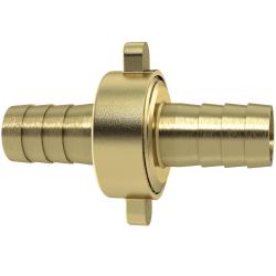 3/3 letkuliitin - paljas messinki - liitosmutterilla - tasotiivisteinen - kevyt rakenne - G 3/4 - G 1 1/4 - hinta kappaleelta