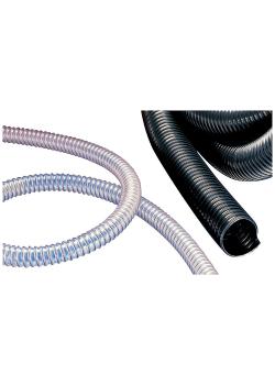 AIRDUC® PUR 355 HT - Tuyau haute température - lourd - haute résistance à l'abrasion - longueur 10 m à 15 m - différents modèles - prix par rouleau
