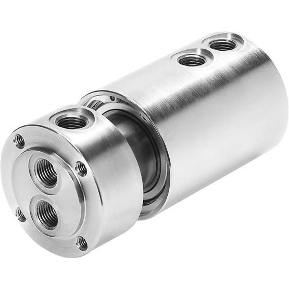 FESTO-kiertoventtiili GF-2 - 2-tie - nikkelöity messinki - G 1/8 - G 1/2 - jopa 300 rpm - hinta per kappale