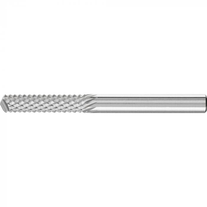 PFERD Fresa de metal duro - forma cilíndrica ZYA - FVK y FVKS - fresa-Ø- 6 mm - mango-Ø 6 y 8 mm - con filo de corte BS