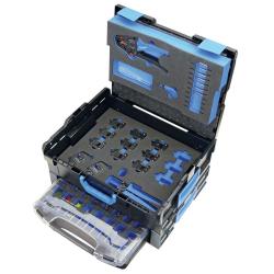 Kit de reparación de mazos de cables Gedore - para conexiones de cables y enchufes - con consumibles