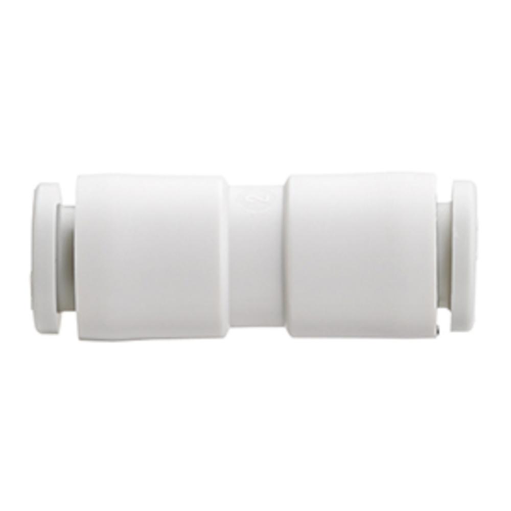 Lige stikforbindelse KQ2H - PBT/PP - oval trykring - slange Ø 3,2 til 6 mm - pakke med 10 - pris pr. stk.