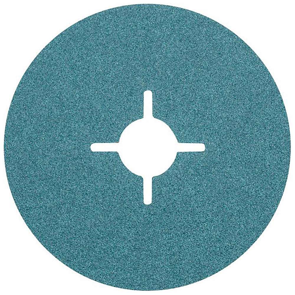 Disco de fibra - PFERD - Corindón de circonio Z - P x A 115 a 180 x 22 mm - Tamaño de grano 24 a 120 - PU 25 unidades - Precio por unidad de embalaje