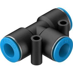 FESTO - QST - T-Steckverbindung - PBT/POM - Nennweite - 2,3 bis 10,7 mm - VE 10 Stück - Preis per Stück/VE