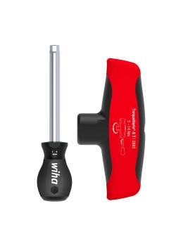 Torque screwdriver with cross handle TorqueVario®-S T - variably adjustable torque limitation 5 to 14 Nm - hexagon socket 6 mm