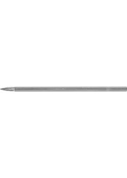 PFERD HM-freespen - spitsboogvorm SPG - 3 PLUS - freespen-Ø 6 en 10 mm - lange schacht-Ø 6 mm - SL 150 mm