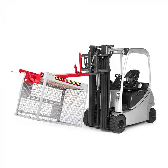 Draaiapparaat voor gaasboxen type RGW - voor Euro-gaasboxen - afmetingen 570 x 1640 x 450 mm - draagvermogen 450 kg - verschillende uitvoeringen