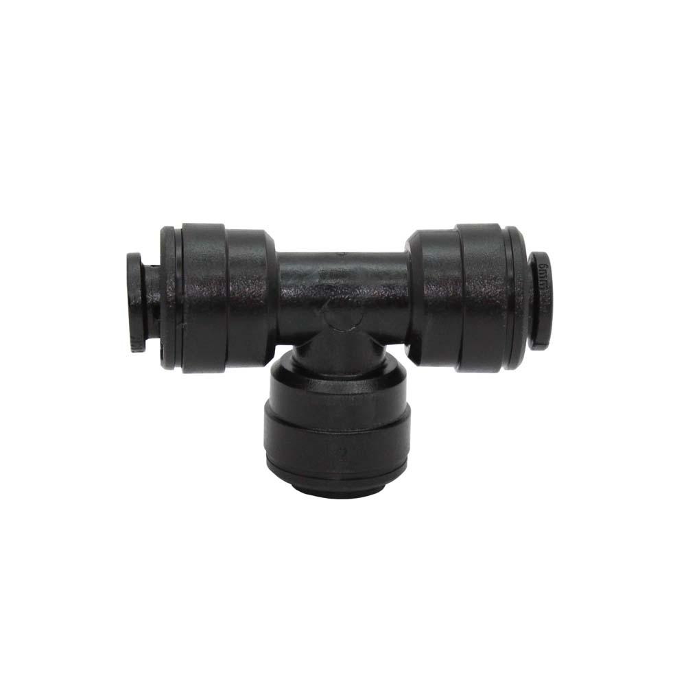 T-koppeling - POM - Buiten-Ø slang 15 tot 28 mm - Lengte 1 74,6 tot 121,4 mm - Prijs per stuk