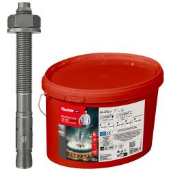 Bolteanker FAZ II PLUS 12/10 R - rustfrit stål - borediameter 12 mm - ankerlængde 110 mm - indhold 85 stk - pris pr. spand