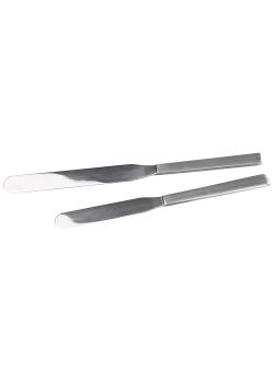 Spatel van roestvrij staal - zeer stabiel - afmetingen (L x B) 200 mm x 21 mm of 250 mm x 25 mm