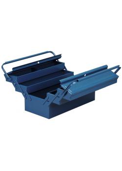 Gereedschapskist McPlus metaal 5/47 - met 6 vakken - buitenafmetingen (B x D x H) 450 x 220 x 220 mm