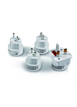 Adapter zestaw do zasilania - z UE, Wielkiej Brytanii i USA wtyczką