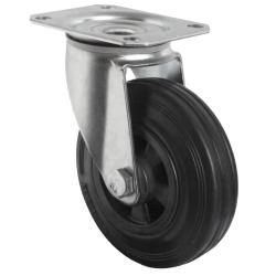 CASCOO Lenkrolle - Serie P4S4 - PP-Rad - Rad-&Oslash; 80 bis 200 mm - Bauh&ouml;he 105 bis 235 mm - Tragkraft 70 bis 205 kg - Preis per St&uuml;ck