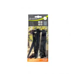 GEKA® Drip - Rij-druppelaar 6 mm - regelbaar - 0-6 l/h - grondpen - 6 stuks per set - prijs per set