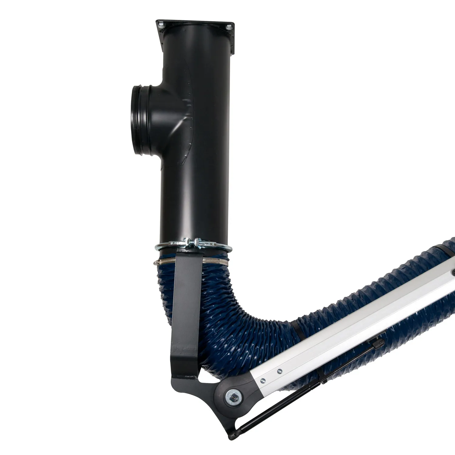 Deckenkonsole PTS - mit Drehgelenk - schwenkbar 360° - Ø 125 und 160 mm - Länge 500 bis 1500 mm - für Absaugarm PR 1500 bis 3000 mm Länge