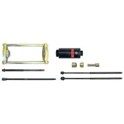 Gedore hydraulischer Antriebssatz - mit Pressrahmen und Hydraulik-Zylinder - passend für Zugvorrichtungen der KL-0039-Serie - 13-teilig