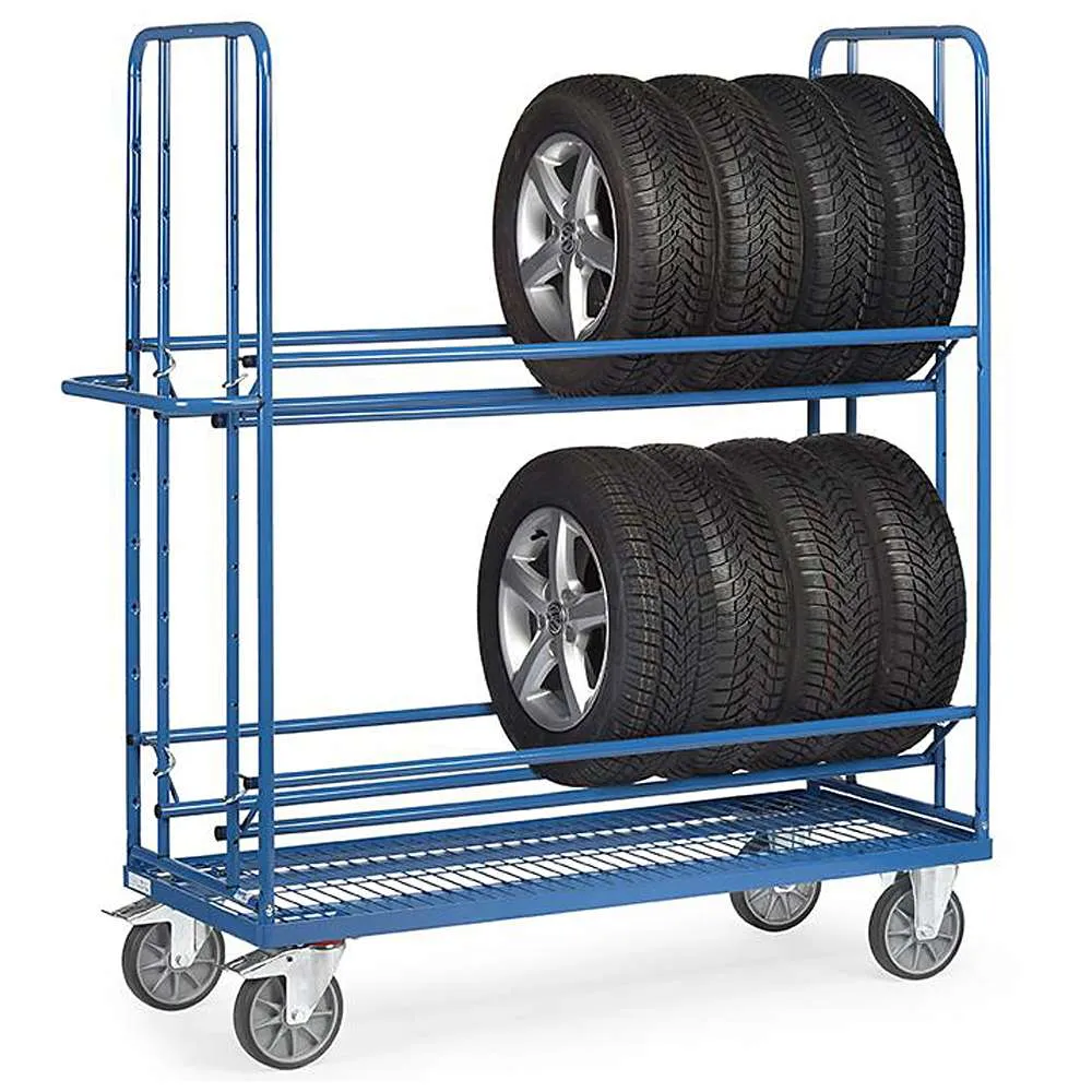 Reifenwagen - mit 2 Ladeflächen - bis 400 kg