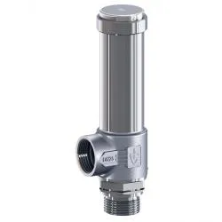 Válvula de seguridad - serie 2400 - acero inoxidable - ejecución hermética a gases - 1/4"-1" - 0,2-70 bar