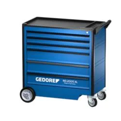 Servantes d'atelier Gedore - 6 tiroirs - force totale 1000 kg