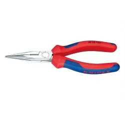 Pliers with cutting - chrome - with multi-component grips