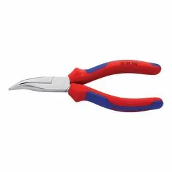 Chain Nose Pliers Angled Jaws Chormated 2 Componenet Handles