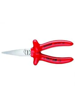 VDE flat-nose pliers - length 160 mm - dip-insulated