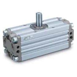 Attuatore rotante SMC con cremagliera CDRA1BW-CZ - versione base - albero passante - smorzamento pneumatico - prezzo al pezzo