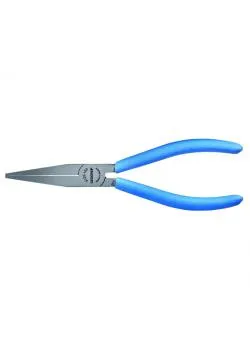 Flat-nose pliers - 160 mm - without cutting edge - steel gray