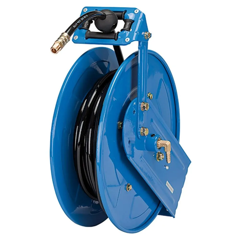 Schlauchaufroller - für Druckluft/Wasser - PU-Schlauch-Ø 10x6,5 bis 16x11 - Schlauchlänge 10 bis 20 m - PN max. 10 bar - Preis per Stück