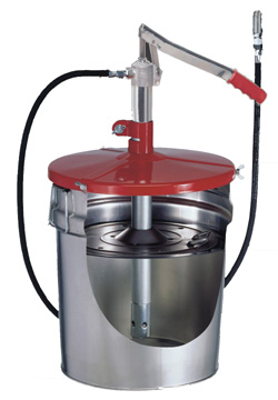 Apparecchio lubrificatore ad alta pressione - manuale - Bucket Greaser - Ø interno dei contenitori da 165 a 335 mm