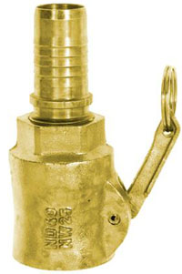 Giunto per malta - parte femmina con beccuccio per tubo - DN 25 - per immissione idraulica