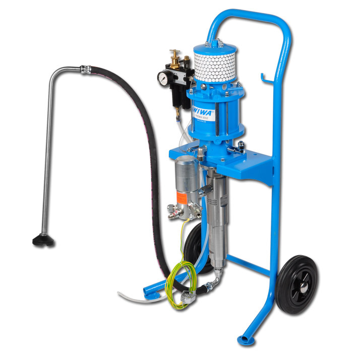 Spraying System "WIWA PHOENIX" With CART - For Low, Medium Or High Viscosity