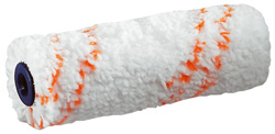 Wałek drobnoziarnisty MicroSTAR 9 pomarańczowy - średnica rdzenia 16 mm - szerokość 10 i 15 cm - opakowanie 10 szt. - cena za opakowanie
