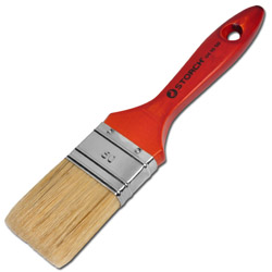 Flat brush - bright chinese bristle - professional quality - 30-100 mm wide