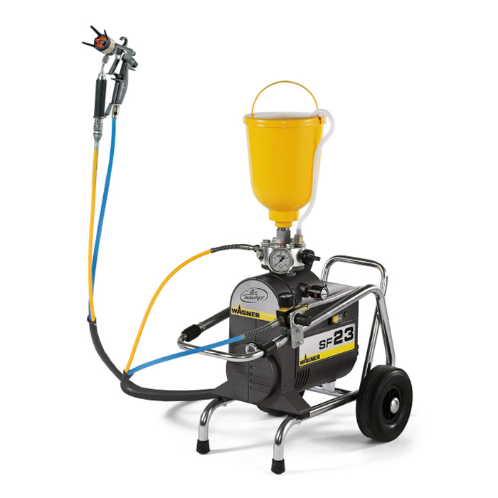 Paint Sprayer Sf 23 Aircoat Spraypack 5 Liter Upper Tank