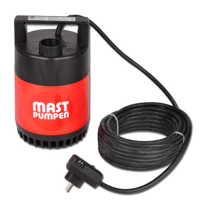 Pompe de drainage de cave K SA - max. 330 l/m - G 1 ¼ pouce - interrupteur à flotteur et alarme intégrés
