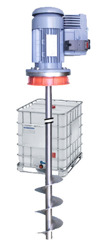 Hochleistungs Container Rührwerk - bis 0,75 kW Rührwendel 1000 mm - TWISTER 130-