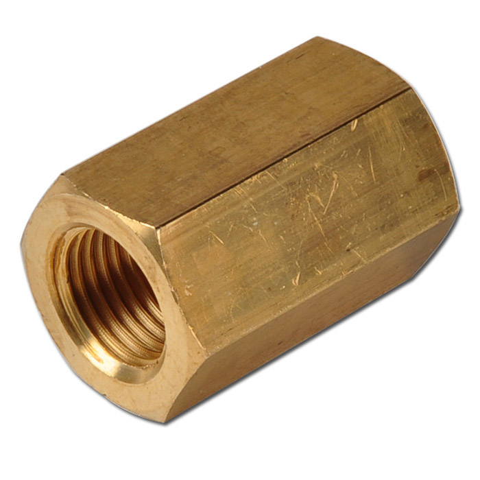 Pressure Gauge Connection Sleeve - Brass / Stainless Steel