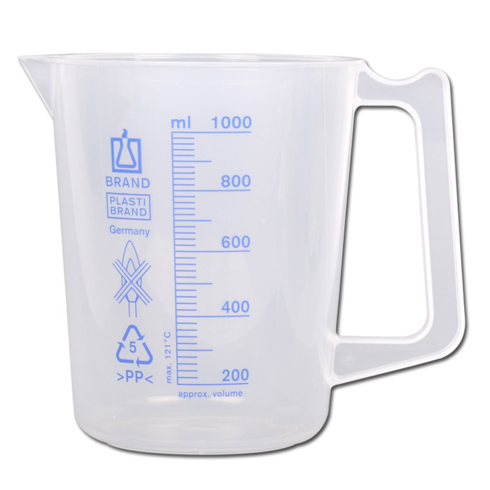 Measuring Cup With Handle - Polypropylene - 250ml To 1000ml