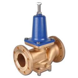 Trykregulator til vand og væsker - Flange - gunmetal - DN 15
