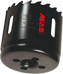 Hole saws carbide-tipped - Diameter 19 to 111 mm - Cutting depth 41 mm - Tooth pitch 8.3 mm