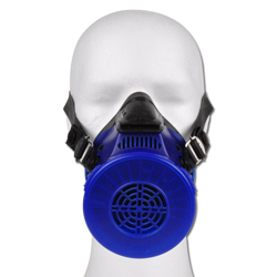 Pół Maska "X-plore" 4790 - zgodnie z normą EN 140 - TPE / silikon