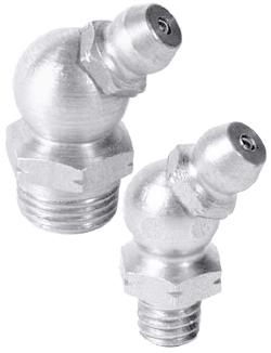 Stainless steel hydraulic cone lubricating nipple DIN 71412B type H2